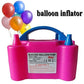 Electric Portable Dual Nozzle Balloon Pump Machine for Rental  - Call Us To Know More