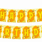 Duck Theme Happy Birthday Banner for Photo Shoot Backdrop and Theme Party