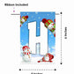 Snowman Theme Happy Birthday Banner for Photo Shoot Backdrop and Theme Party