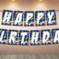 Video Game Theme Happy Birthday Banner for Photo Shoot Backdrop and Theme Party