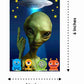 Aliens Theme Children's Birthday Party Invitations Cards with Envelopes - Kids Birthday Party Invitations for Boys or Girls,- Invitation Cards (Pack of 10)