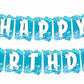 Bubbles Theme Happy Birthday Banner for Photo Shoot Backdrop and Theme Party