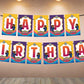 Mira Detective Theme Happy Birthday Banner for Photo Shoot Backdrop and Theme Party