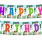 Dora Theme Happy Birthday Banner for Photo Shoot Backdrop and Theme Party