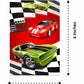 Sports Car Theme Children's Birthday Party Invitations Cards with Envelopes - Kids Birthday Party Invitations for Boys or Girls,- Invitation Cards (Pack of 10)