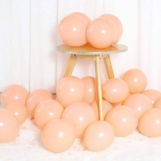 Blush Pastel Balloon Pack of 25 for birthday decoration, Anniversary Weddings Engagement, Baby Shower, New Year decoration, Theme Party balloons