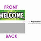 Panda Theme Birthday Welcome Board Welcome to My Birthday Party Board for Door Party Hall Entrance Decoration Party Item for Indoor and Outdoor 2.3 feet
