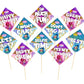 Shimmer and Shine Birthday Photo Booth Party Props Theme Birthday Party Decoration, Birthday Photo Booth Party Item for Adults and Kids