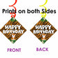 Tiger Ceiling Hanging Swirls Decorations Cutout Festive Party Supplies (Pack of 6 swirls and cutout)