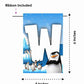 Penguin Welcome Banner for Party Entrance Home Welcoming Birthday Decoration Party Item