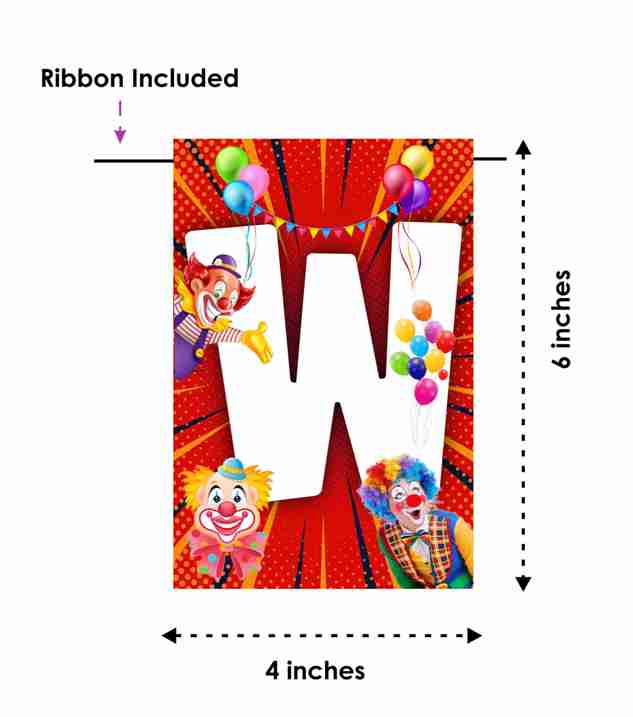Joker Welcome Banner for Party Entrance Home Welcoming Birthday Decoration Party Item