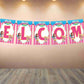 Beans Cafe Welcome Banner for Party Entrance Home Welcoming Birthday Decoration Party Item