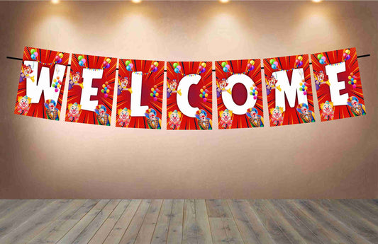 Joker Welcome Banner for Party Entrance Home Welcoming Birthday Decoration Party Item