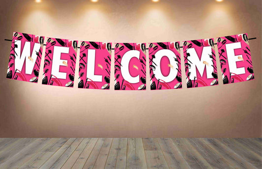 Make Up Welcome Banner for Party Entrance Home Welcoming Birthday Decoration Party Item