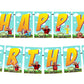 Motu Patlu Theme Happy Birthday Decoration Hanging and Banner for Photo Shoot Backdrop and Theme Party
