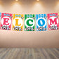 Baby Bus Theme Welcome Banner for Party Entrance Home Welcoming Birthday Decoration Party Item