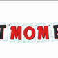 Best Mom Ever Banner Decoration Hanging and Banner for Photo Shoot Backdrop and Theme Party