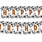 Farm Cow Theme Happy Birthday Decoration Hanging and Banner for Photo Shoot Backdrop and Theme Party