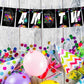 Among Us I Am Two 2nd Birthday Banner for Photo Shoot Backdrop and Theme Party - Balloonistics