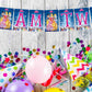 Castle Princess Theme I Am Two 2nd Birthday Banner for Photo Shoot Backdrop and Theme Party