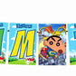 Shinchan Theme I Am Two 2nd Birthday Banner for Photo Shoot Backdrop and Theme Party