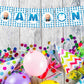 Boss Baby Theme I Am One 1st Birthday Banner for Photo Shoot Backdrop and Theme Party