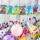 Shinchan Theme I Am Two 2nd Birthday Banner for Photo Shoot Backdrop and Theme Party