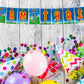 Oggy and Cockroaches Theme I Am Three 3rd Birthday Banner for Photo Shoot Backdrop and Theme Party