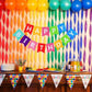 Number 54   Gold Foil Balloon and 25 Nos Multicolor Color Latex Balloon and Happy Birthday Banner Combo