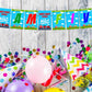 Train Theme I Am Five 5th Birthday Banner for Photo Shoot Backdrop and Theme Party