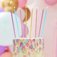 Pastel Colors Long Stick Candle Metallic Cake Cupcake Candles Cake Candles for Birthday, Wedding Party and Cake Decoration Pack of 8