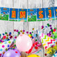 Oggy and Cockroaches Theme I Am Six 6th Birthday Banner for Photo Shoot Backdrop and Theme Party