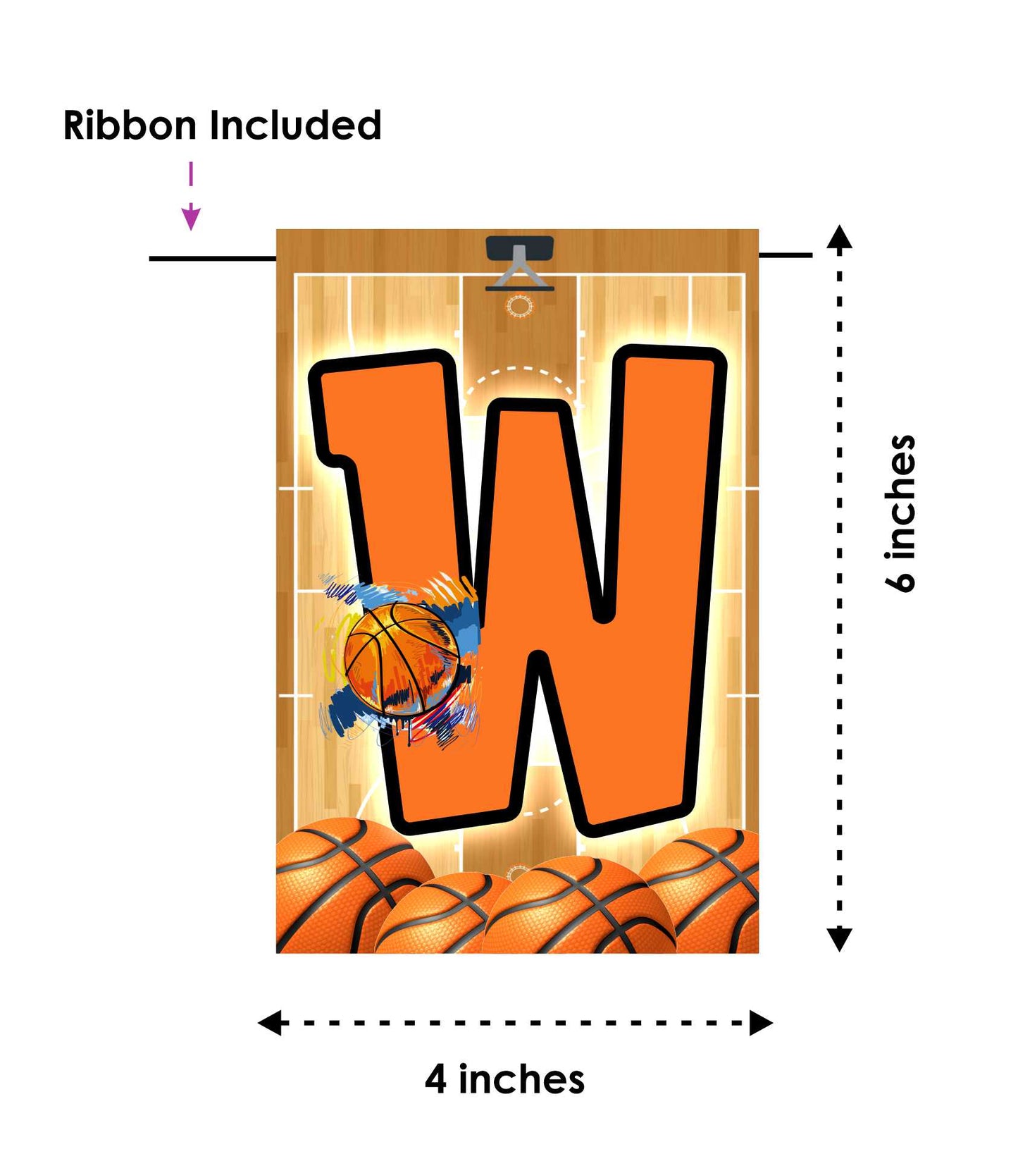 Basket Ball Welcome Banner for Party Entrance Home Welcoming Birthday Decoration Party Item