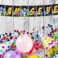 Little Krishna Theme I Am Seven 7th Birthday Banner for Photo Shoot Backdrop and Theme Party