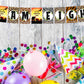 African Safari Theme I Am Eight 8th Birthday Banner for Photo Shoot Backdrop and Theme Party