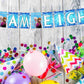 Frozen Theme I Am Eight 8th Birthday Banner for Photo Shoot Backdrop and Theme Party
