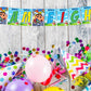Shinchan Theme I Am Eight 8th Birthday Banner for Photo Shoot Backdrop and Theme Party