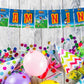 Oggy and Cockroaches Theme I Am Nine 9th Birthday Banner for Photo Shoot Backdrop and Theme Party