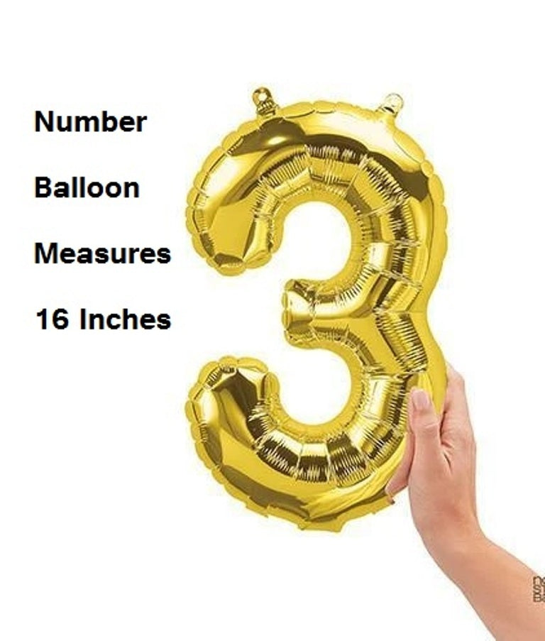 Cheers to 2 Birthday Foil Balloon Combo Party Decoration for Anniversary Celebration 16 Inches