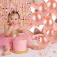 Number 6 Rose Gold Foil Balloon 16 Inches - Balloonistics
