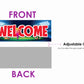 Cricket Theme Welcome Board Welcome to My Birthday Party Board for Door Party Hall Entrance Decoration Party Item for Indoor and Outdoor 2.3 feet