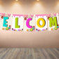 Donut Theme Welcome Banner for Party Entrance Home Welcoming Birthday Decoration Party Item