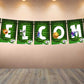Football Theme Welcome Banner for Party Entrance Home Welcoming Birthday Decoration Party Item
