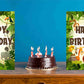 Jungle Animals Theme Cake Table and Guest Table Birthday Decoration Centerpiece Pack of 2