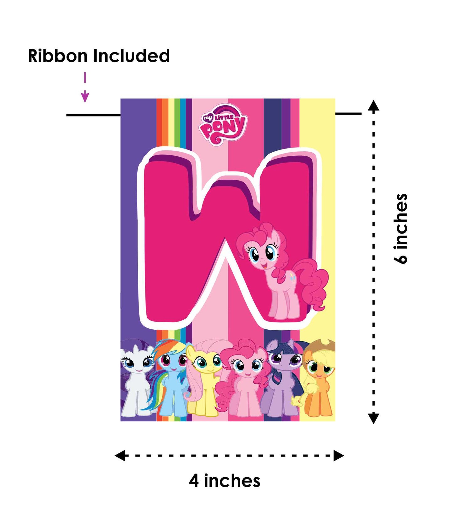 Little Pony Theme Welcome Banner for Party Entrance Home Welcoming Birthday Decoration Party Item
