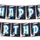 Oreo Theme Happy Birthday Decoration Hanging and Banner for Photo Shoot Backdrop and Theme Party