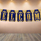 Prince Theme Welcome Banner for Party Entrance Home Welcoming Birthday Decoration Party Item