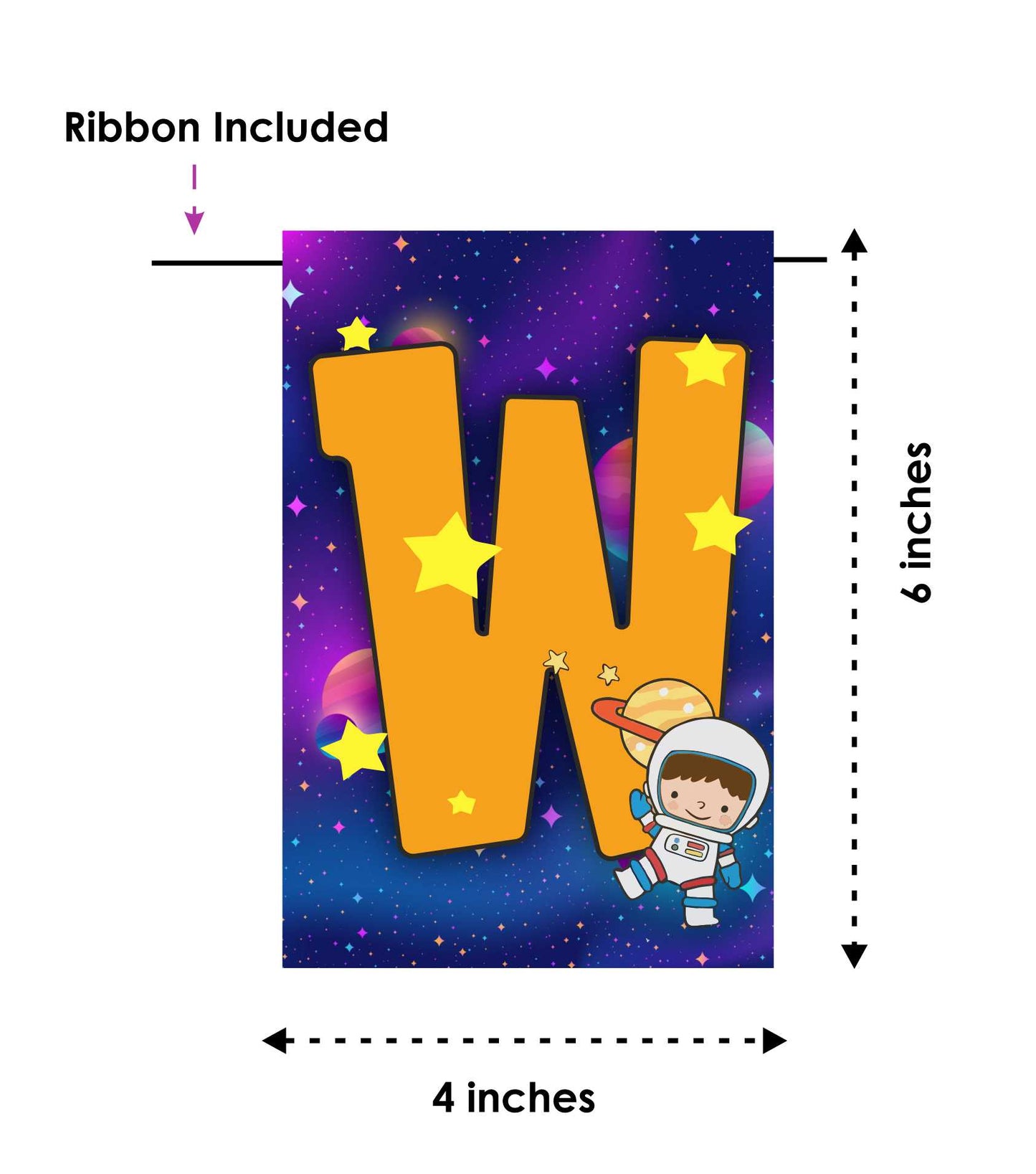 Space Theme Welcome Banner for Party Entrance Home Welcoming Birthday Decoration Party Item