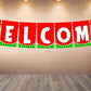 Watermelon Theme Welcome Banner for Party Entrance Home Welcoming Birthday Decoration Party Item