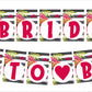 Bride To Be Banner Decoration Hanging and Banner for Photo Shoot Backdrop and Theme Party